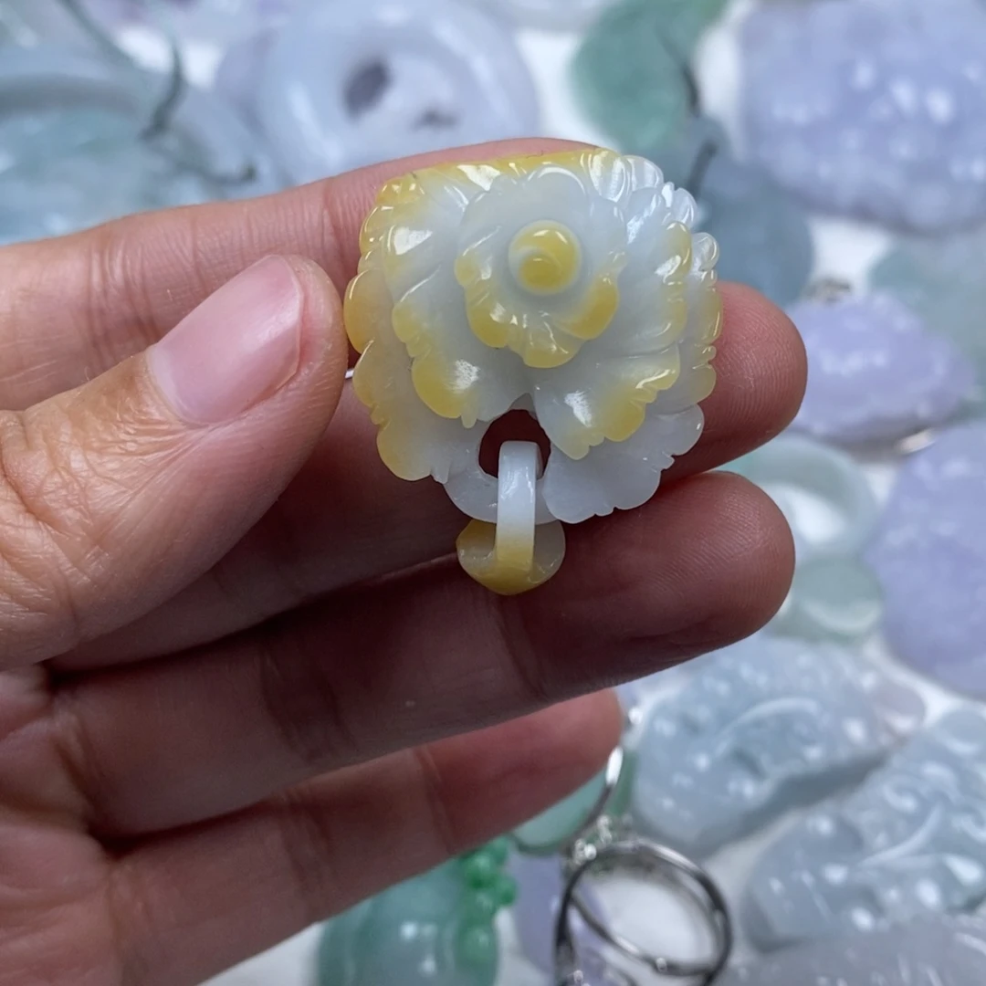 颈饰未镶嵌翡翠翡翠