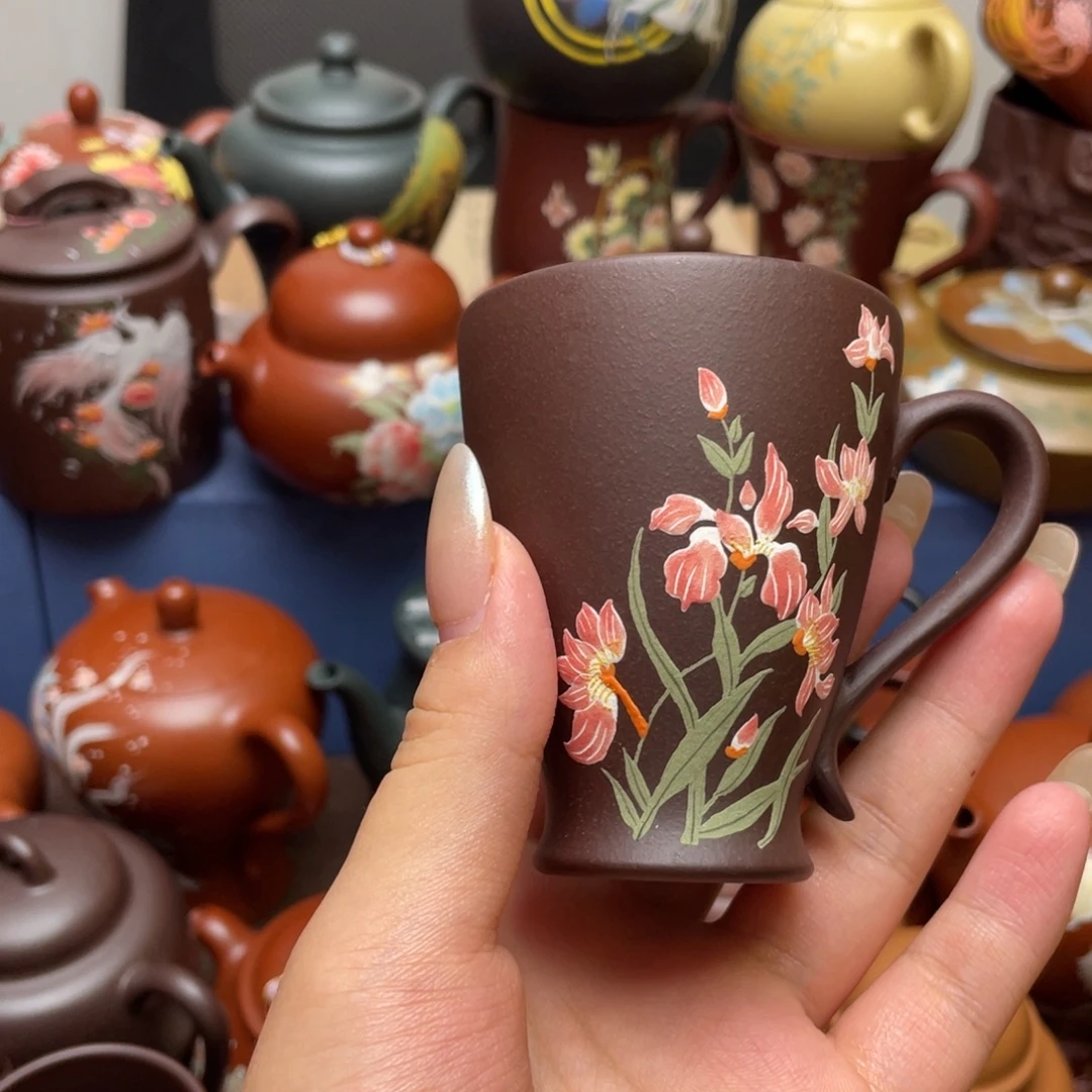 茶杯紫砂紫砂主人杯100cc