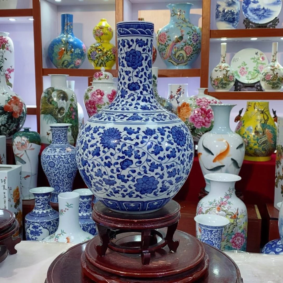 瓶茉*～青花瓷手工制作