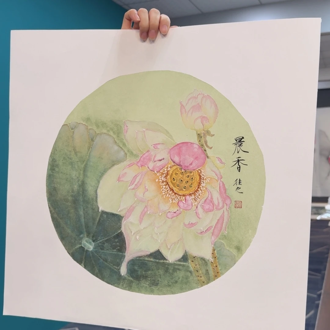 国画国画作品山水花鸟