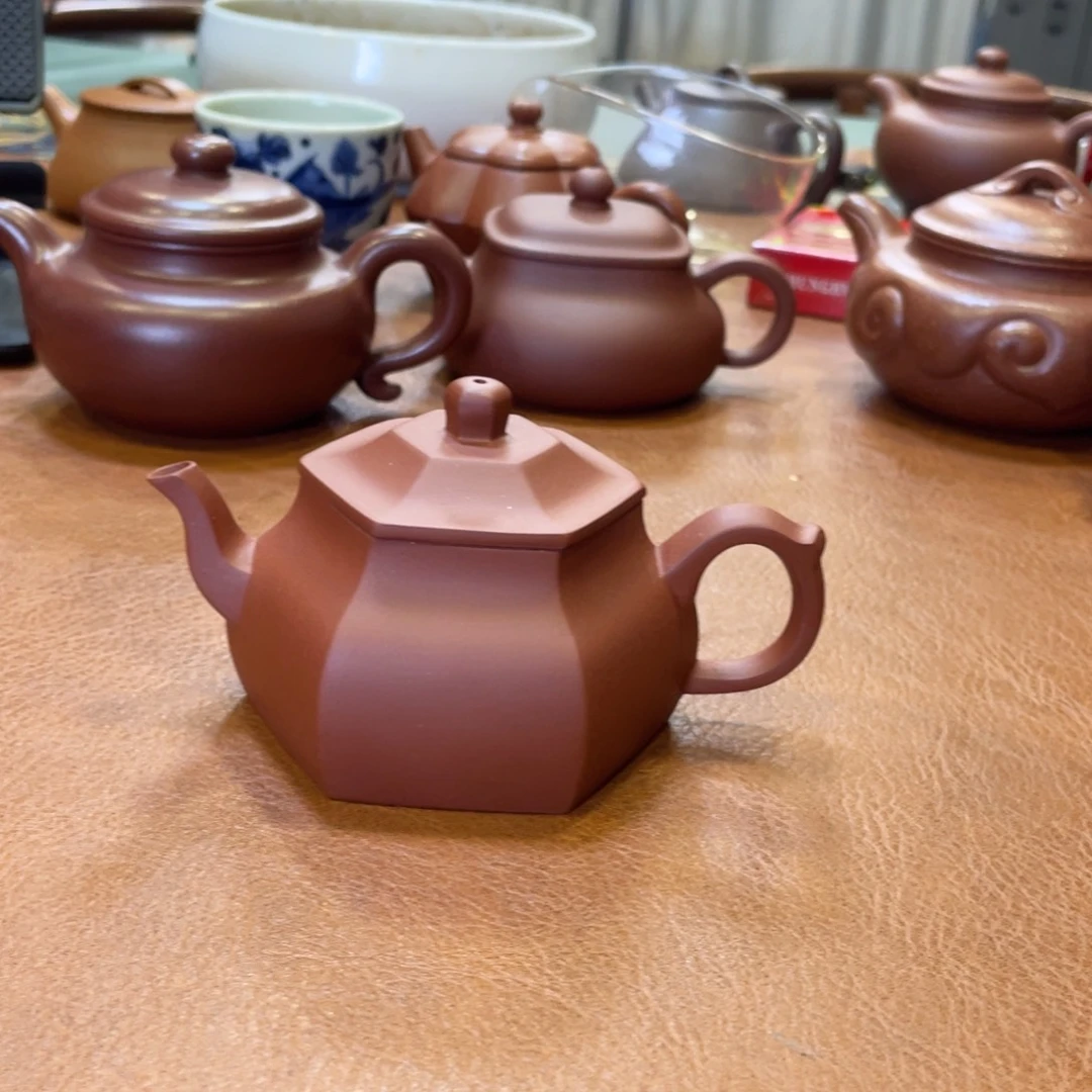 茶壶紫砂宜兴原矿紫砂壶手工做品