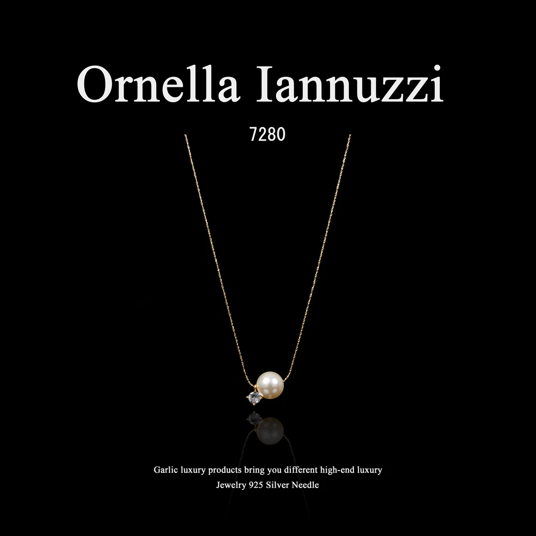 铜合金项链 Ornella Iannuzzi 【银河之泪】项链~7280（40+5cm）