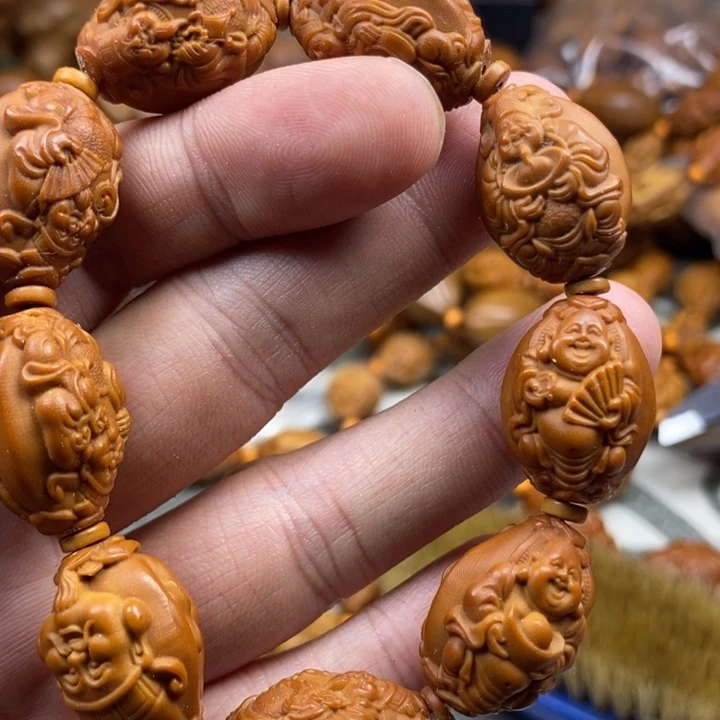 手串/手链橄榄核橄榄核雕工艺手串