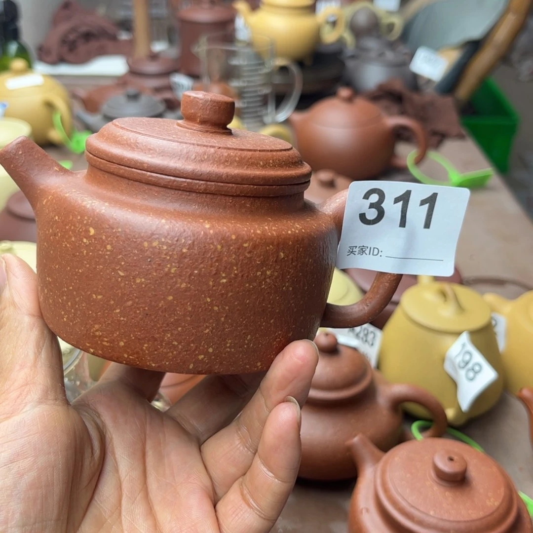 紫砂茶壶降坡泥瑕疵220cc