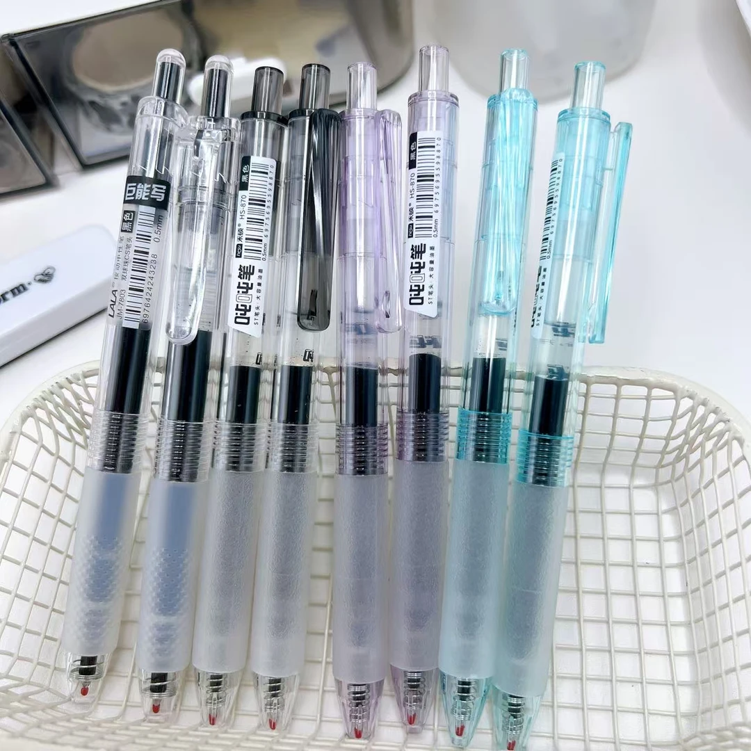 【黑墨/8支】A23LALA巨能写/HS吨吨笔..掉封蜡不售后