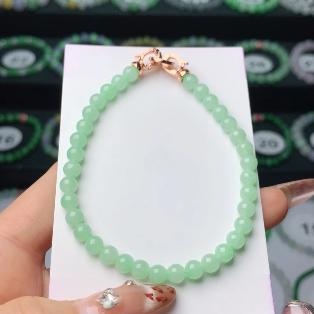 翡翠未镶嵌手链翡翠