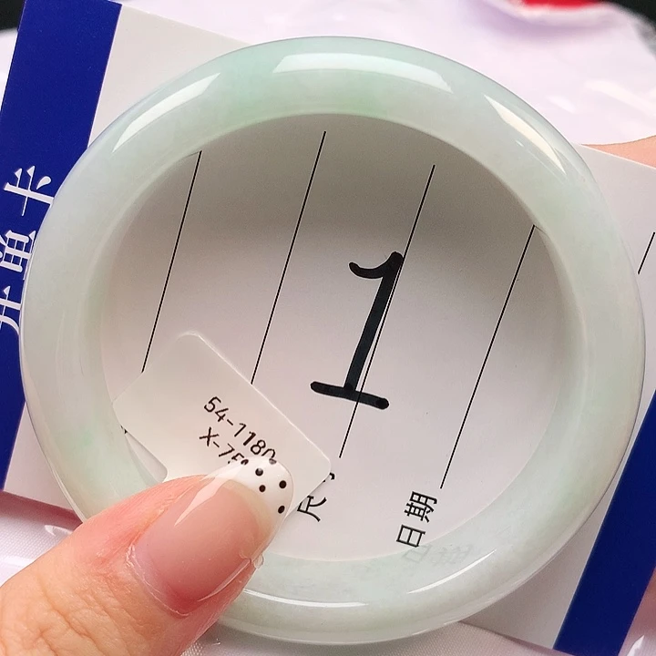 翡翠未镶嵌手镯天然缅甸a货翡翠