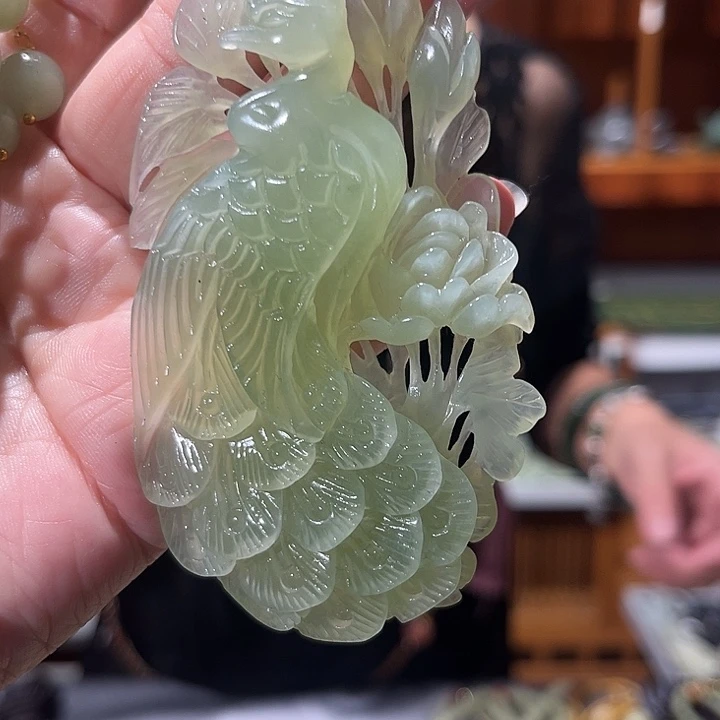 未镶嵌岫玉毛衣链