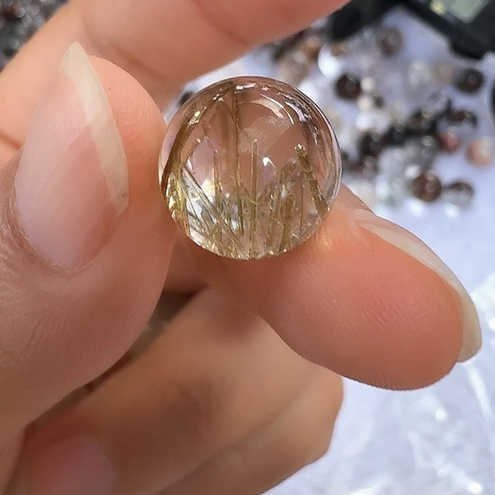 十****水晶珠宝半成品未镶嵌