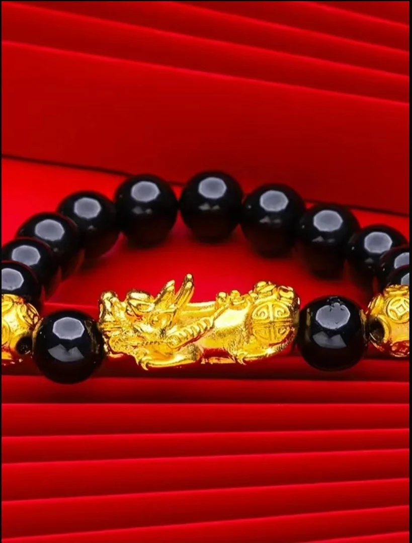 合金手链 合金手链 新款【貔貅手链】时尚大气霸气男士百搭气质