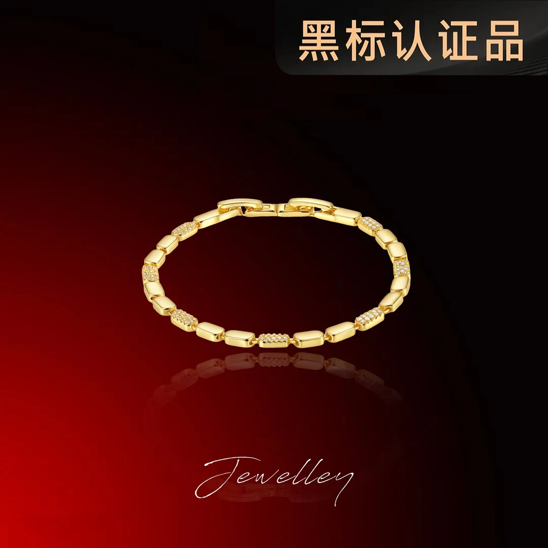 OuQ镀K金精致轻奢氛围高级手链首饰女款CL210167