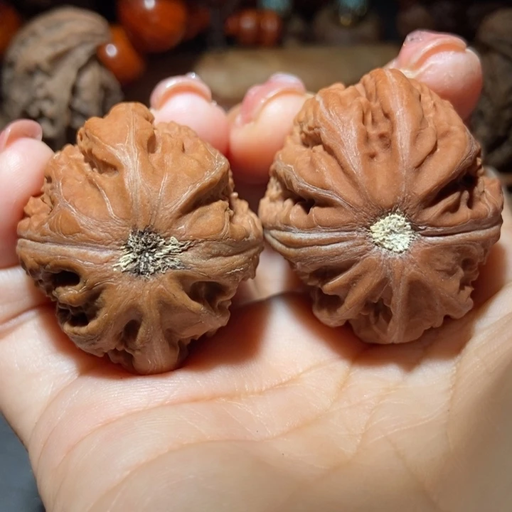 把件文玩核桃东北楸子小雪40