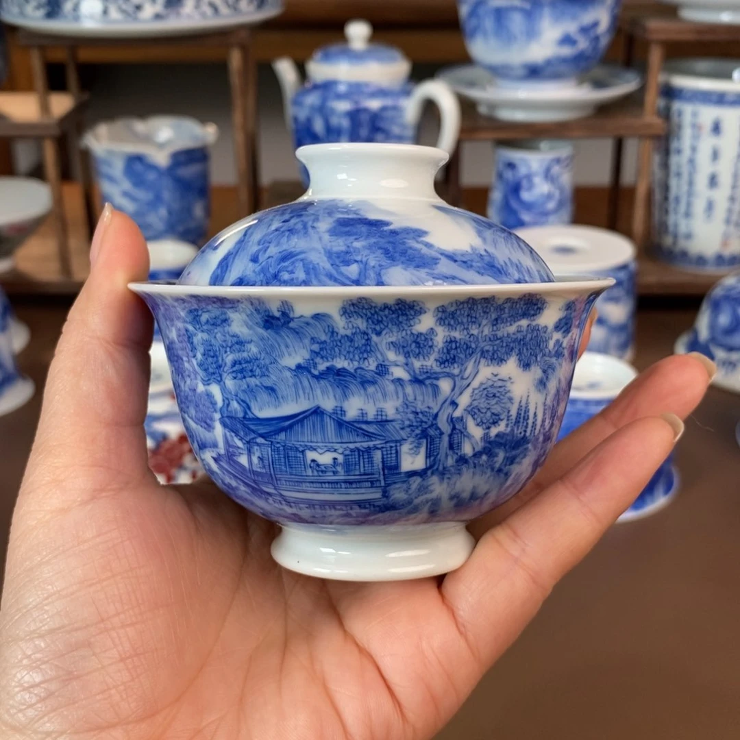 景德镇陶瓷手工手绘