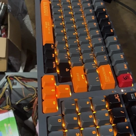 Lk98机械键盘台式机用电脑用