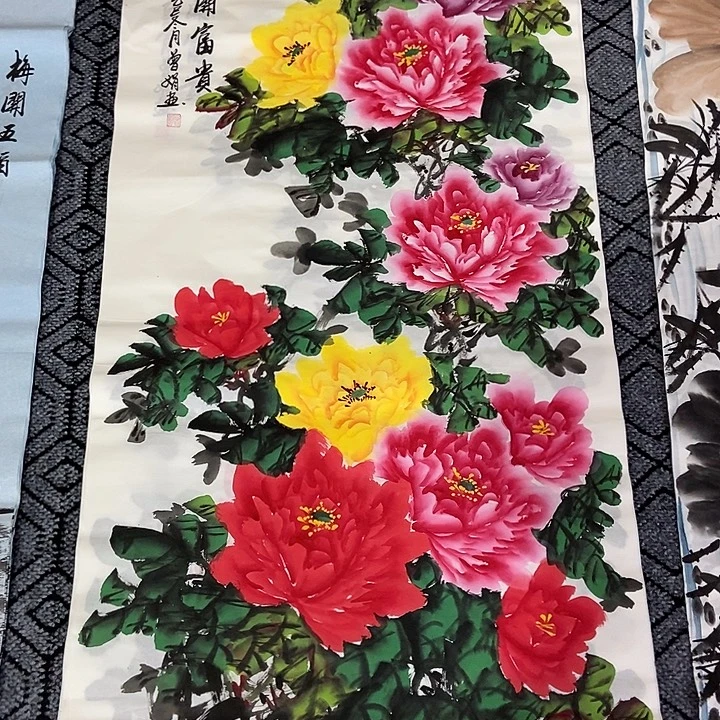 小周画廊的直播间