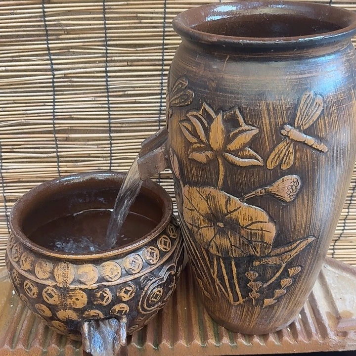 粗陶口径19/39，20/16进水口2.5厘米