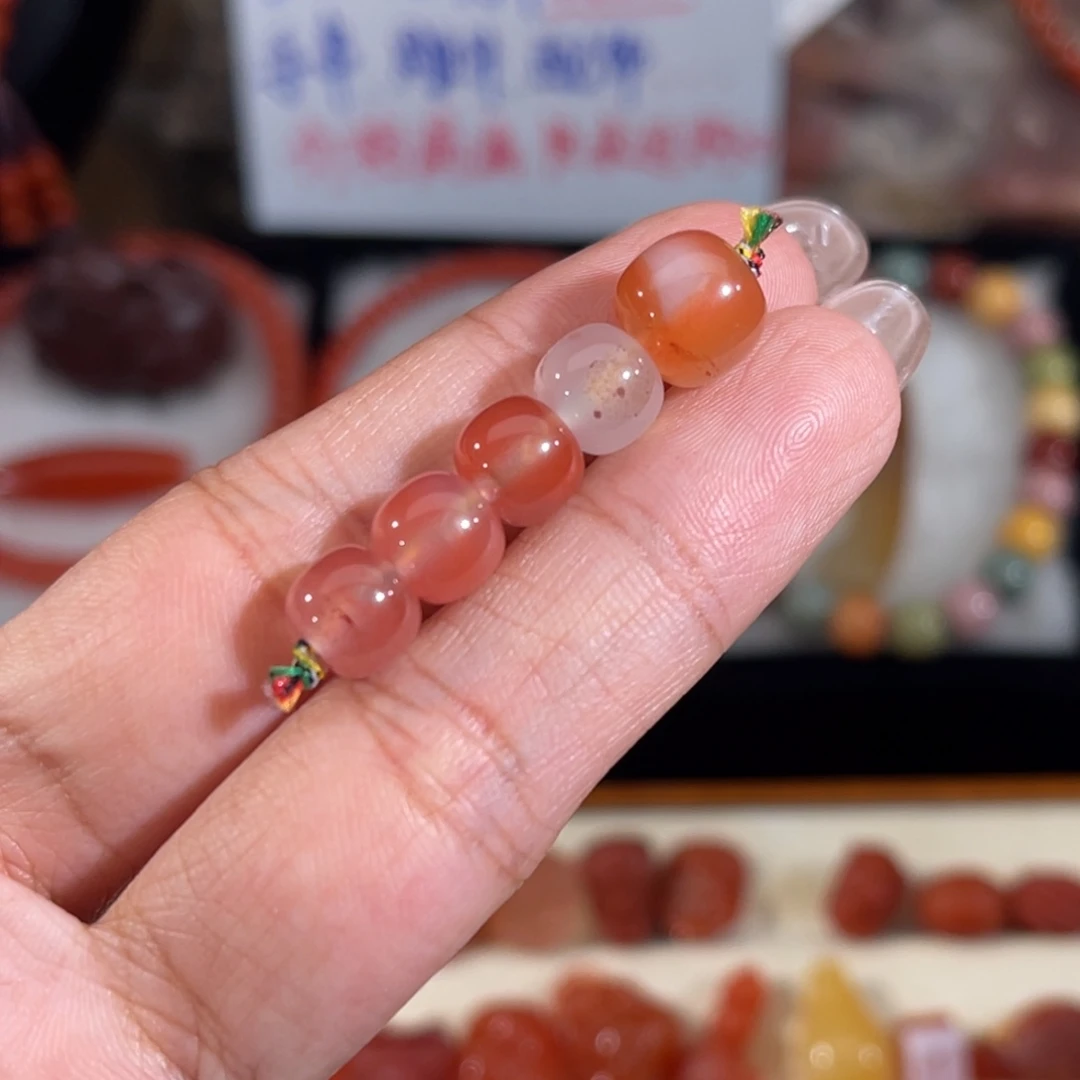 南红玛瑙未镶嵌南红套装7—8不退换