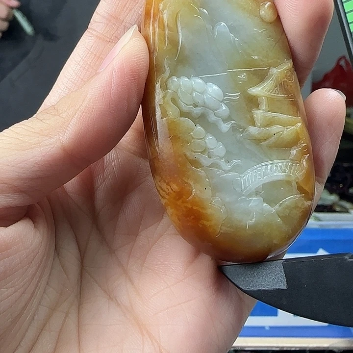 颈饰未镶嵌和田玉