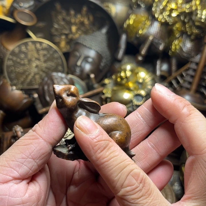 铜器摆件收收藏藏