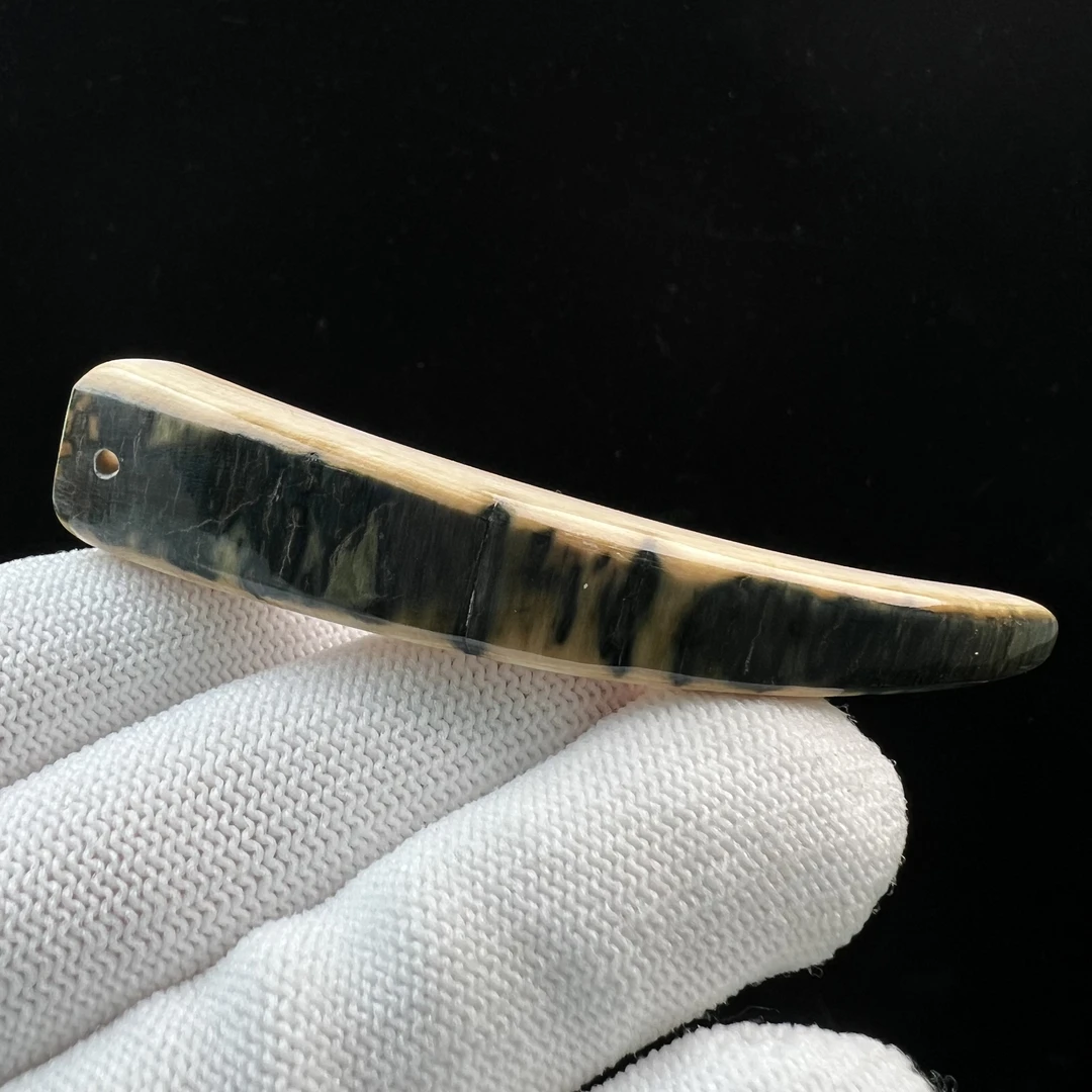 D3578然猛犸牙 蓝皮 牙尖 14*79mm 支持鉴定 假一罚四