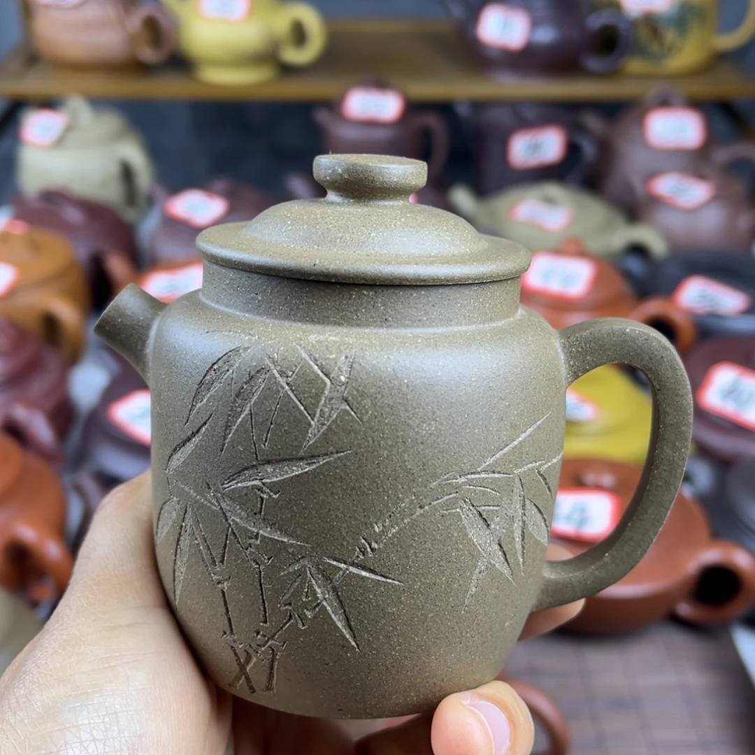 紫砂茶壶宜兴紫砂壶微瑕爆铁质