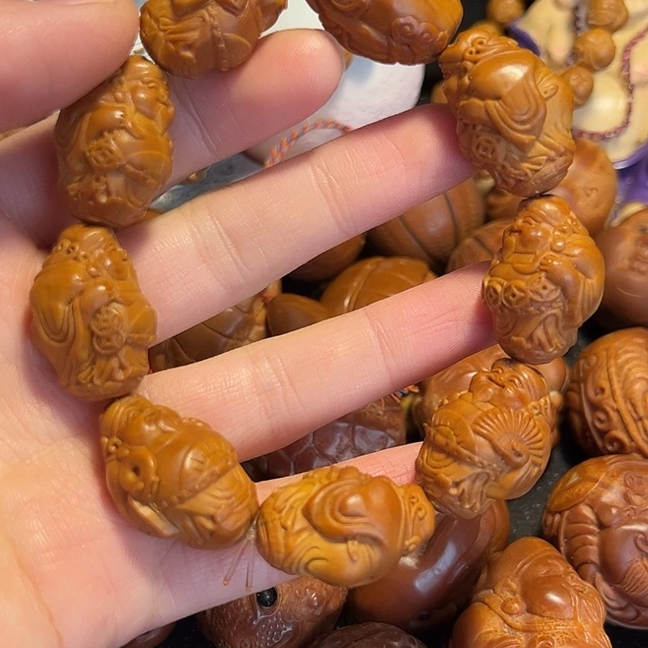 手串/手链橄榄核站立财神