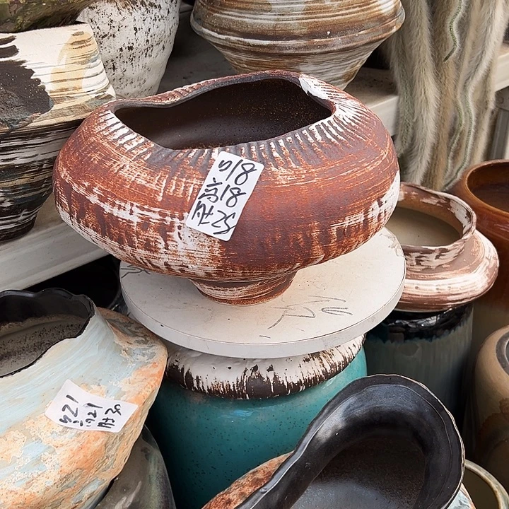 景德镇精品花盆栽适合盆栽适合盆