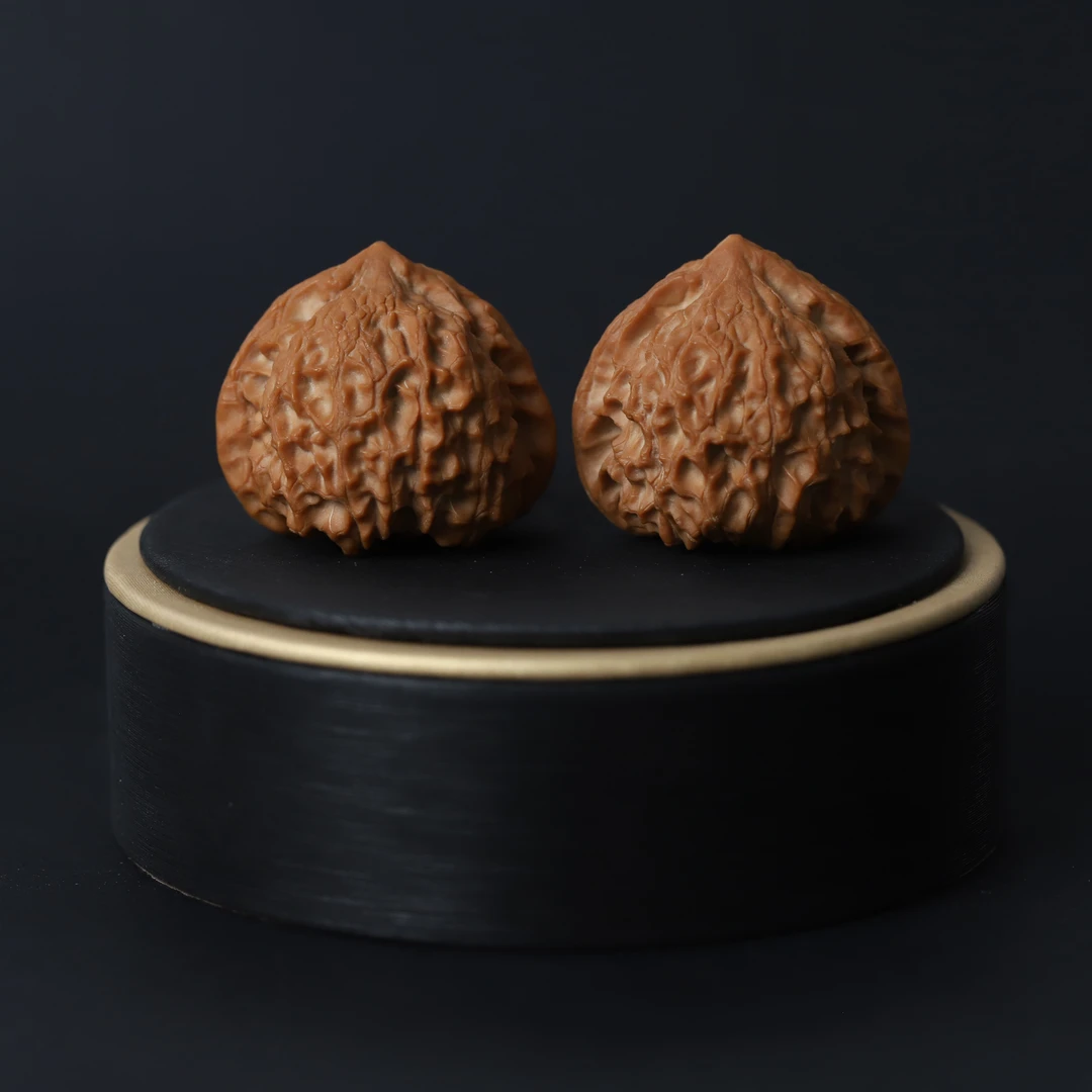 YC1229-44【全品角蛙】涞水溯源核桃专场文玩核桃手把件