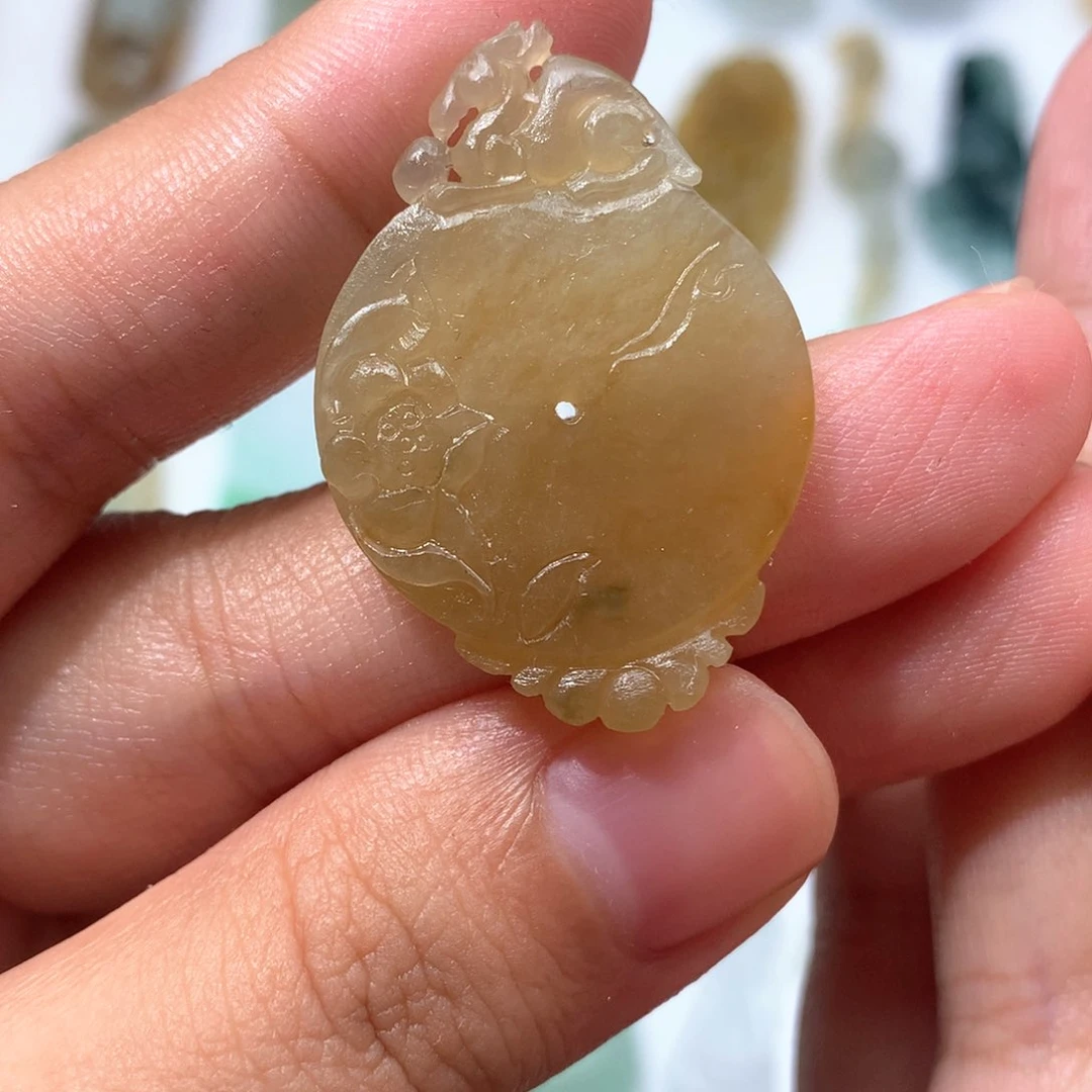 未镶嵌定制翡翠仿古牌