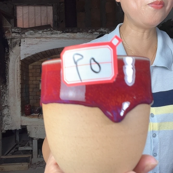 喂***喂瓷片钧瓷手工艺品杯子