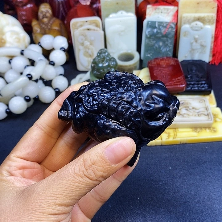 白玉菩提把件精选