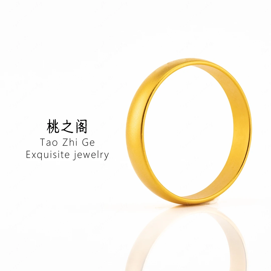 铜合金手镯 古法宽面手镯AG1034