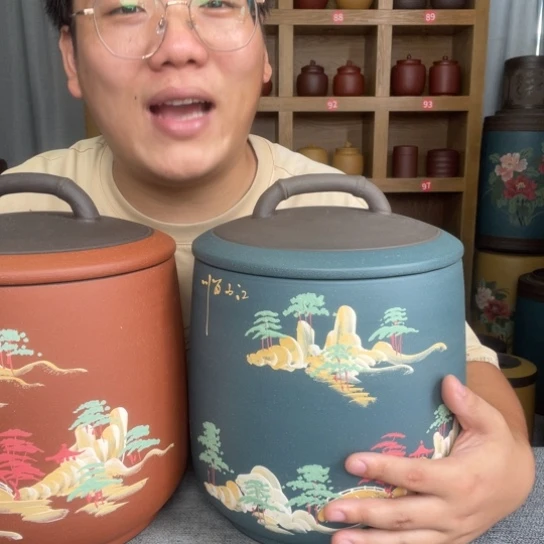 紫砂茶叶罐茶叶罐