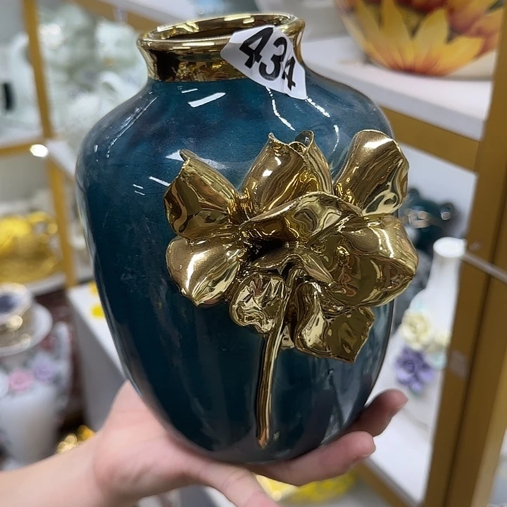 摆件微瑕陶瓷介意慎拍