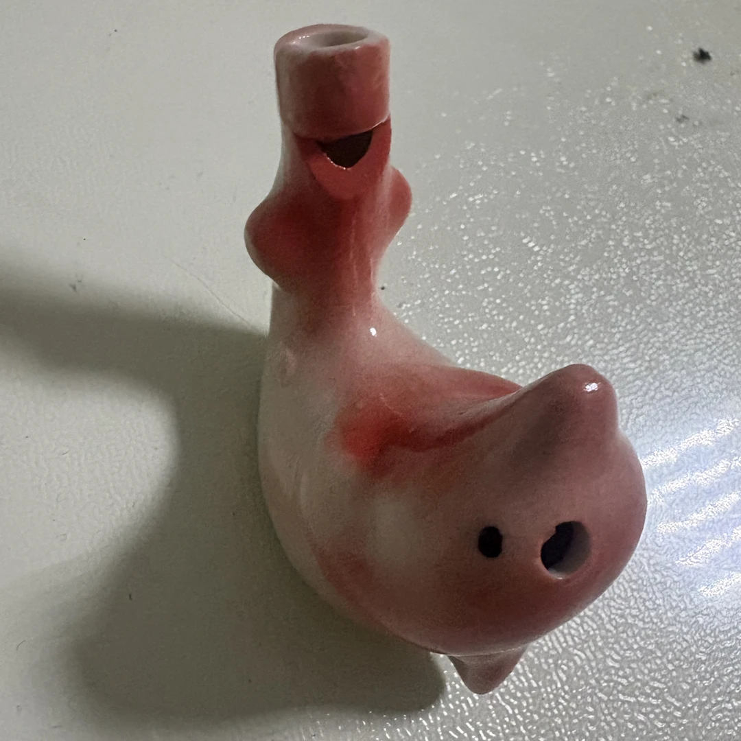 卡通海豚造型口哨玩具幼儿园活动节日用品
