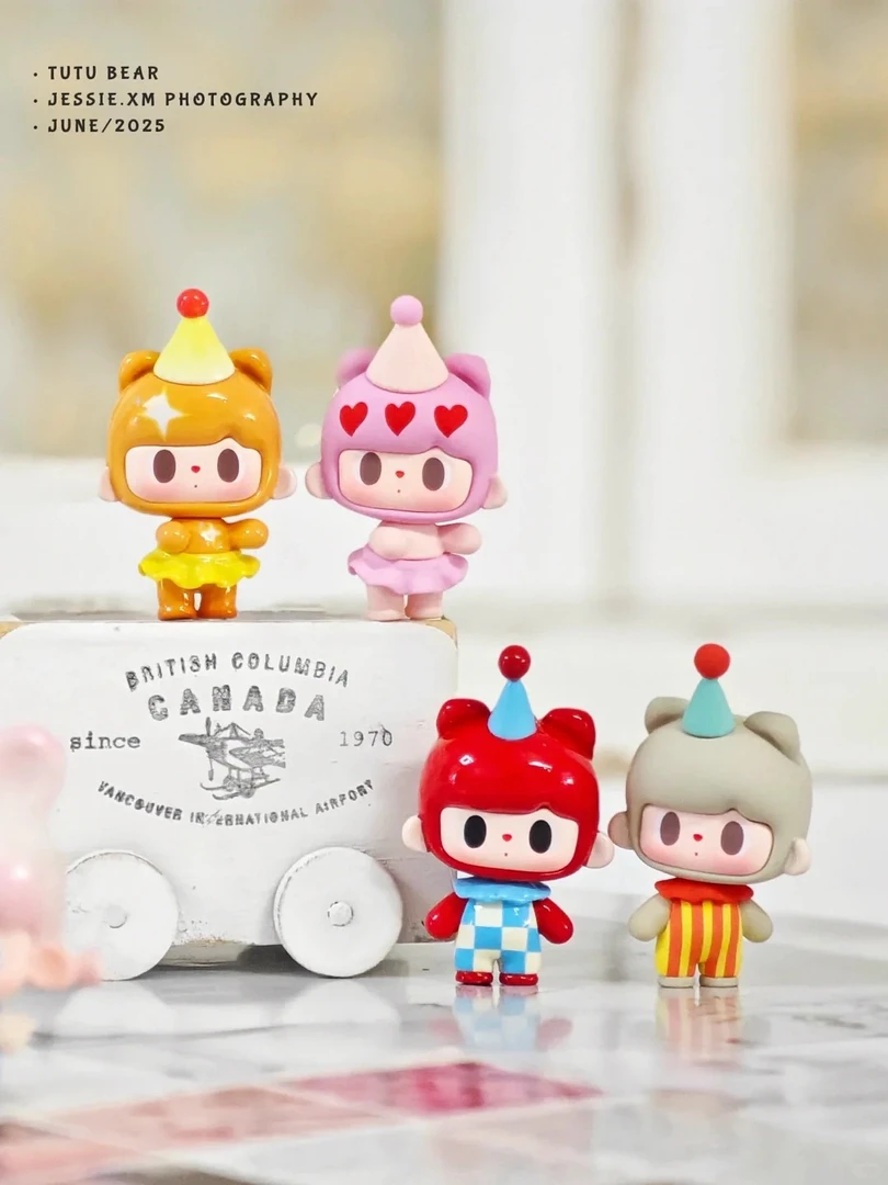 【橙子家】兔兔与熊童心乐园萌粒潮玩盲盒