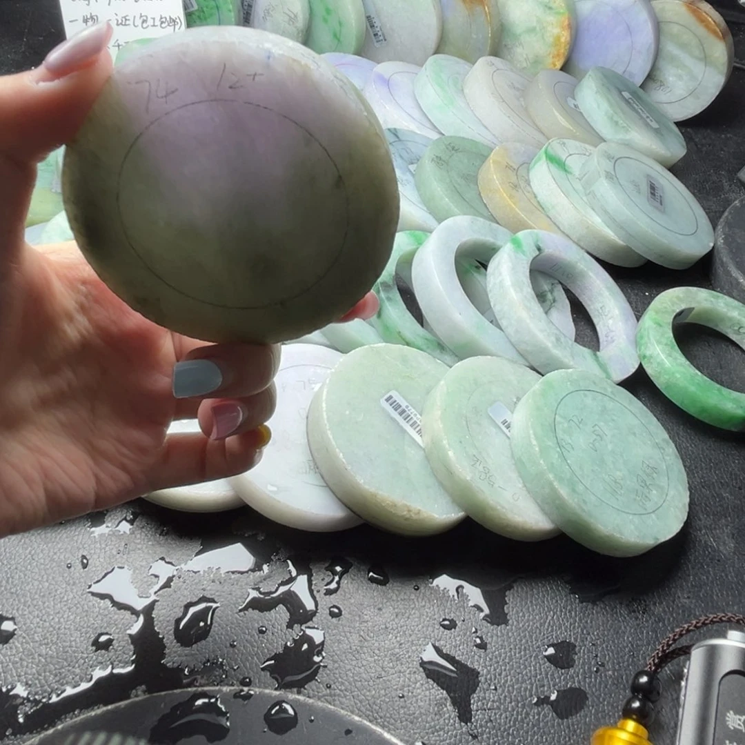 定制翡翠翡翠手镯定制未镶嵌