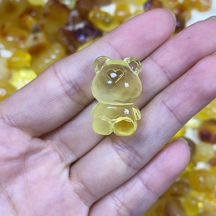 吊坠橄榄核小熊99