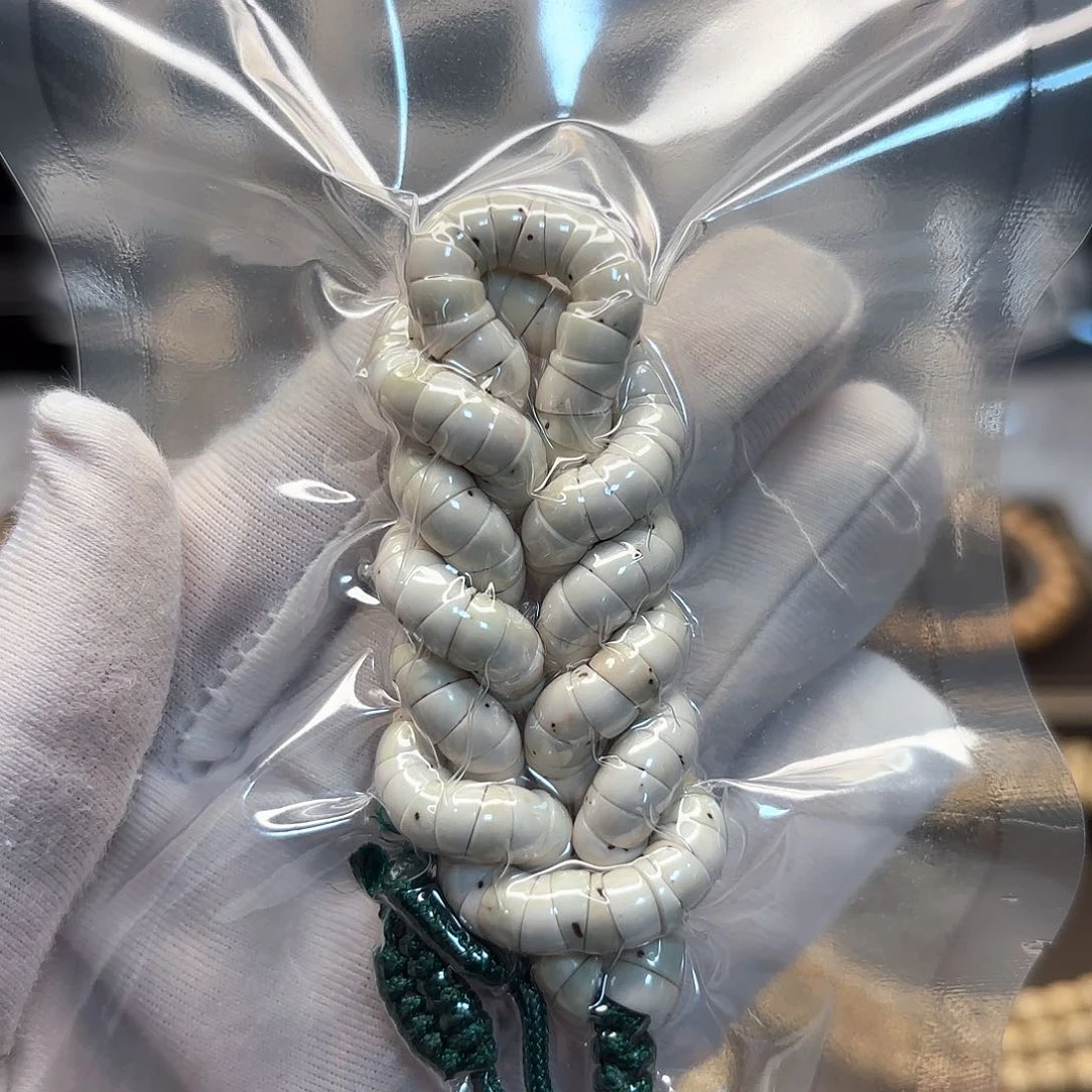 扬***航星月菩提吊坠高货原白大肠卡6数星