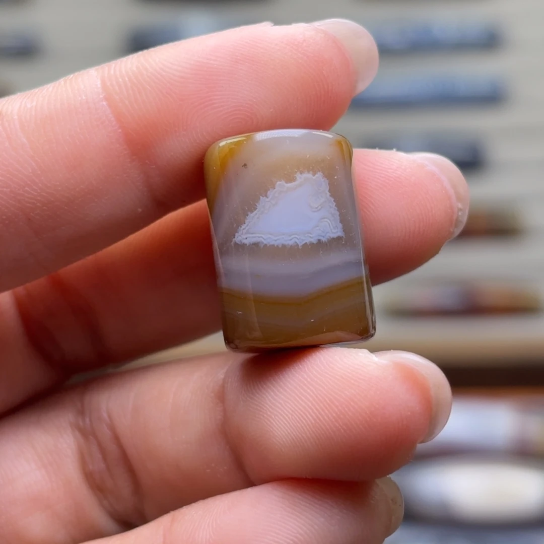 玛瑙/玉髓未镶嵌颈饰