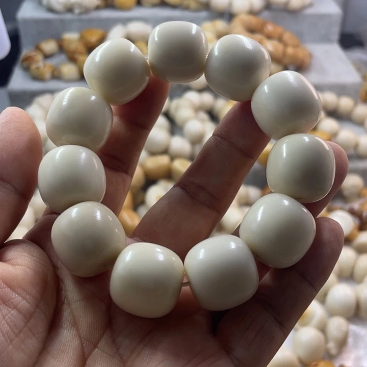 吊坠菩提根/象牙果微瑕象牙果桶卡20手串