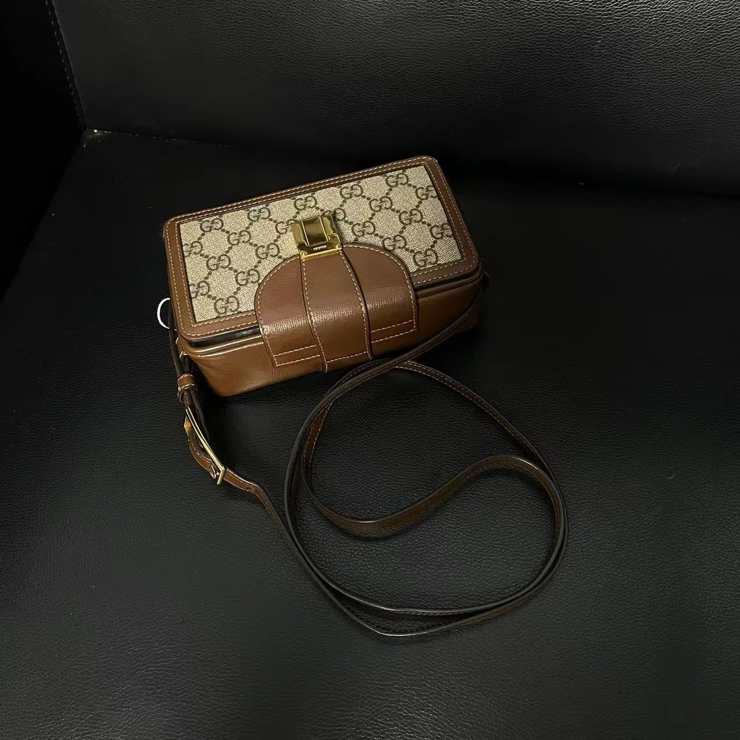 95新 GUCCI/古驰 二弟/2D32/6511/单肩包