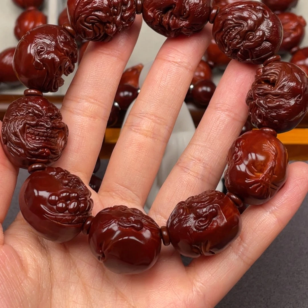哥***说手串/手链橄榄核恶僧