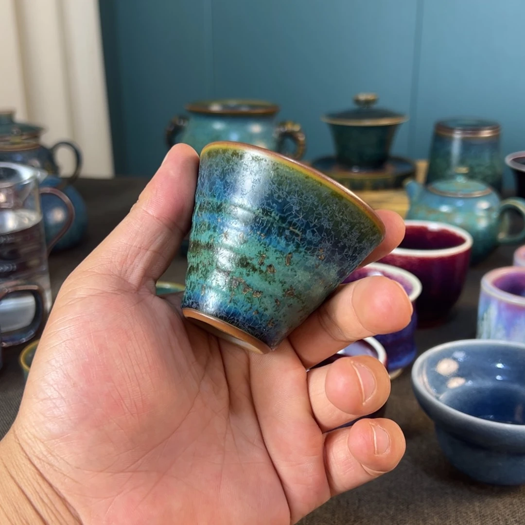 茉***儿壶神垕钧瓷原矿釉