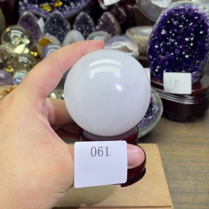 水晶未镶嵌珠宝半成品