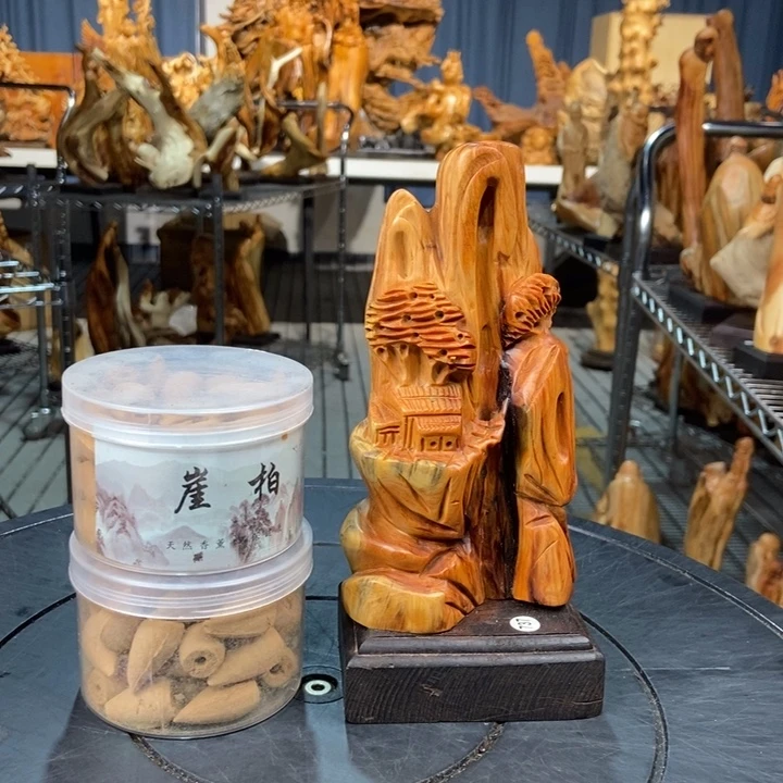 柏木（崖柏）随型摆件