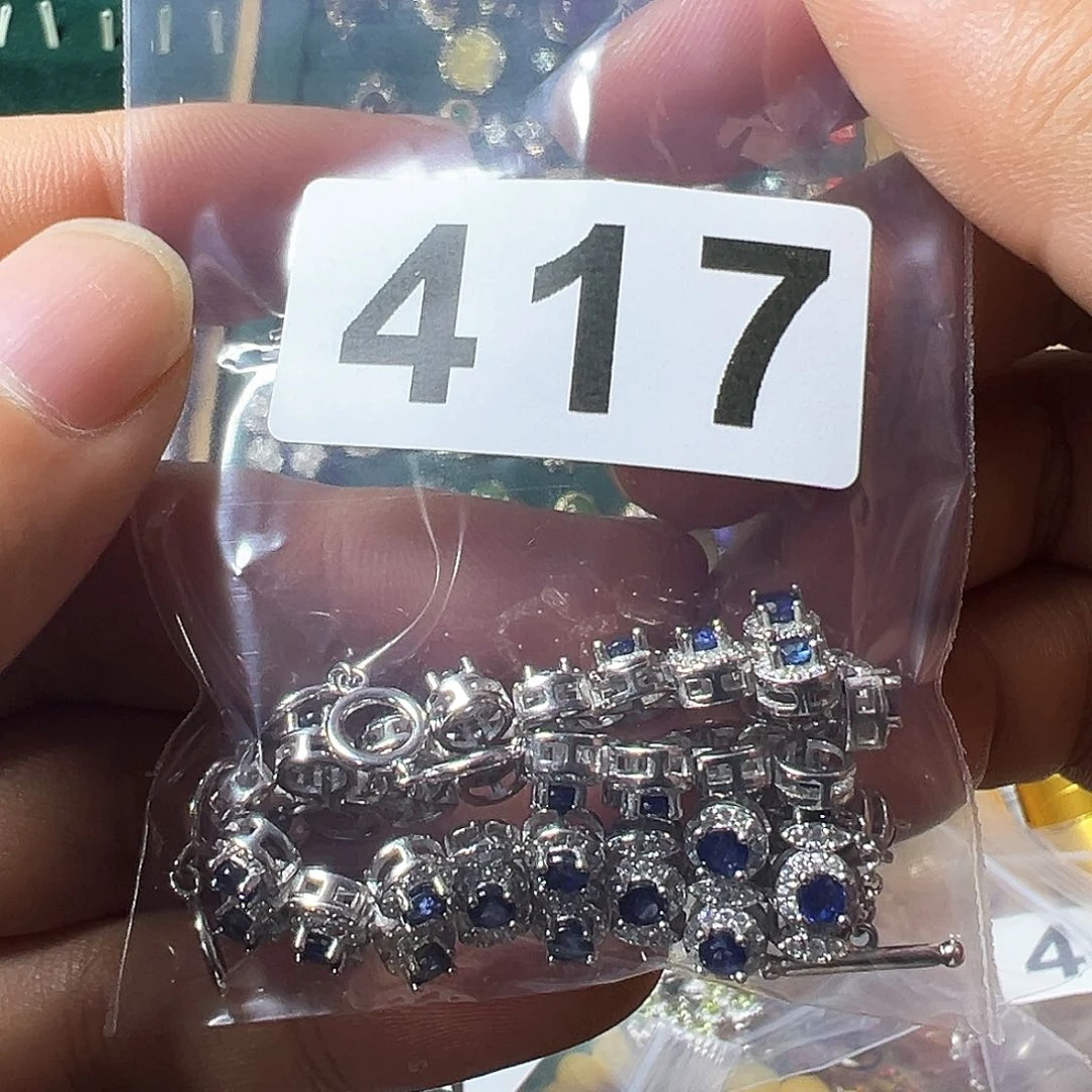 石英质玉手链银S925镶嵌用****5