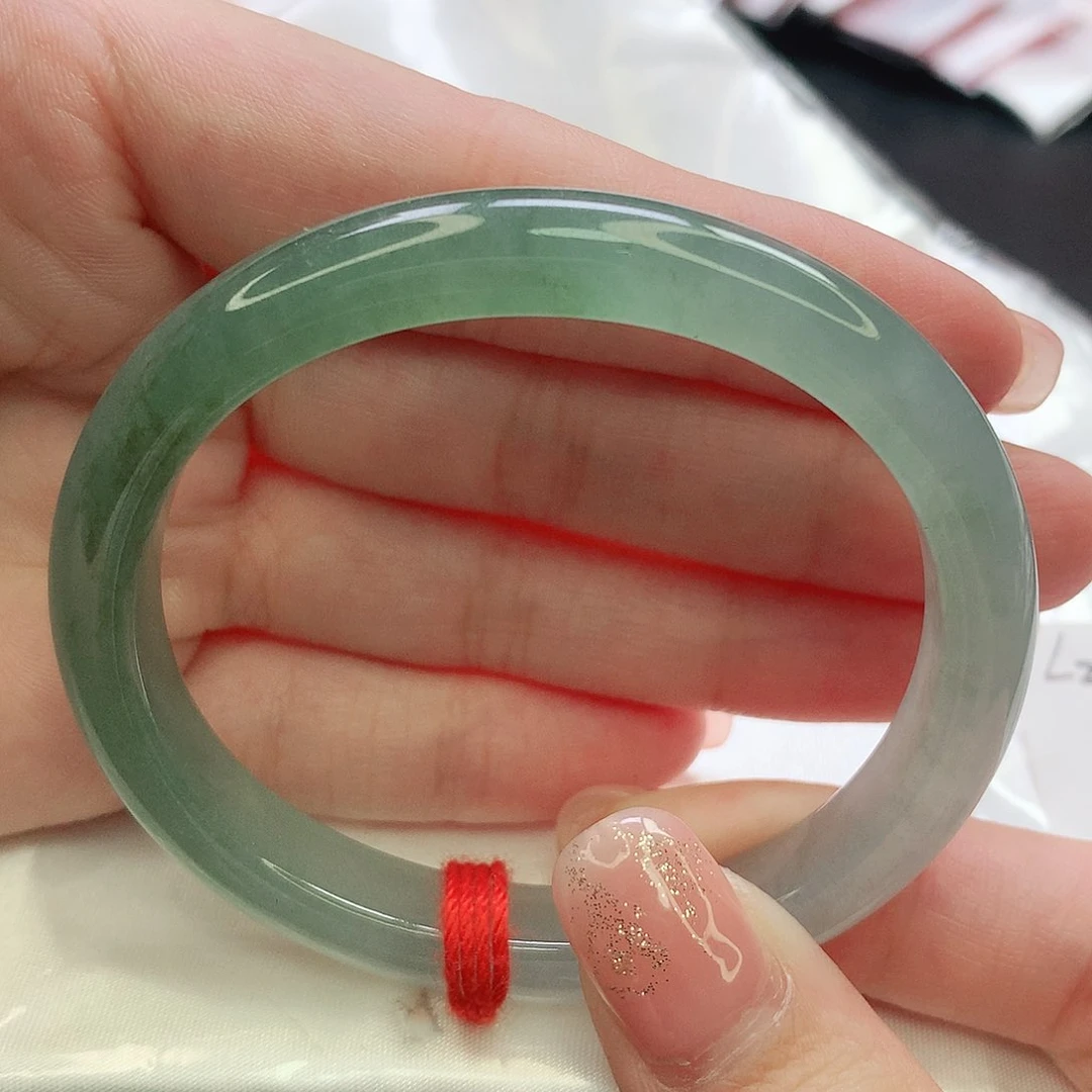 未镶嵌手镯翡翠缅甸天然A货翡翠 53.3