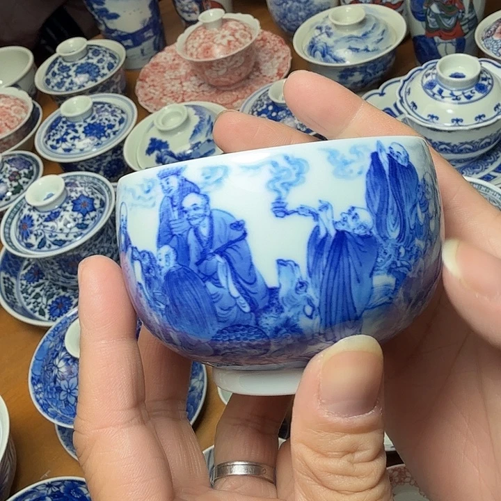 手绘十八罗汉福利款