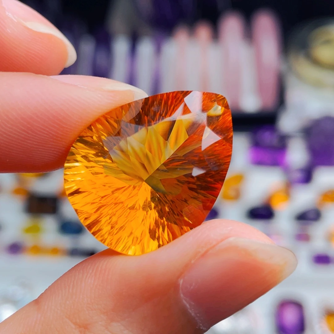 水晶珠宝半成品未镶嵌天然保真